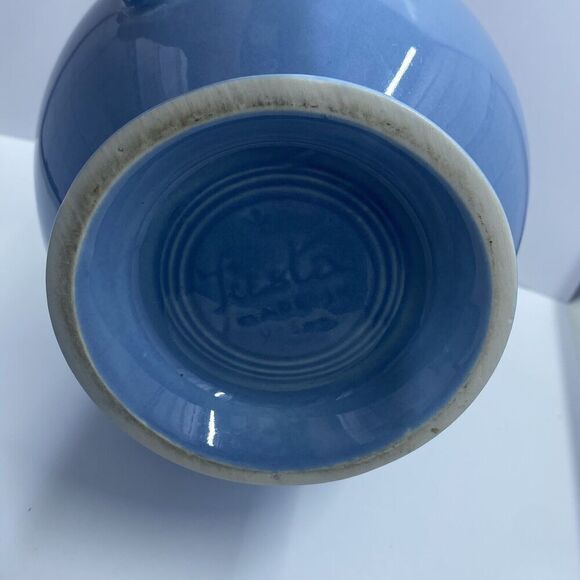 Homer Laughlin HLC Fiesta Periwinkle Teapot w/Lid Large 44 oz. 5 Cup Retired - Picture 10 of 16